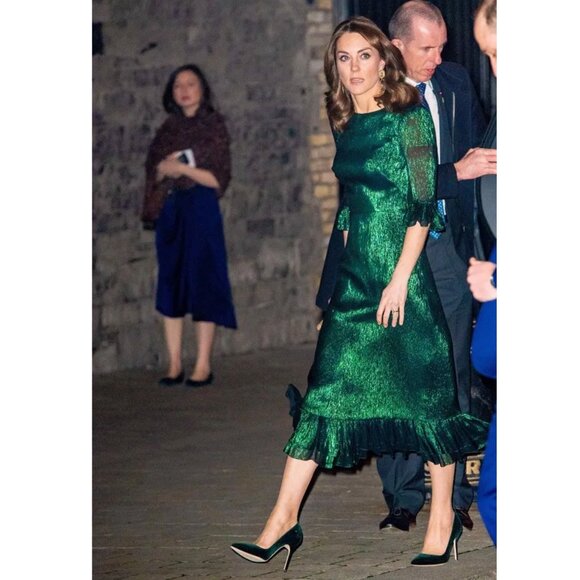 TIMELESS COLLECTIBLE THE VAMPIRE'S WIFE Silk Midi Dress Size S/M 6 UK10 NEW - Picture 16 of 16